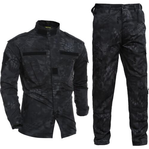 ACU Military Uniform Army Militar Special Forces Service Tactical Suit Combat Shirt Camouflage High Quality Men Clothes Set