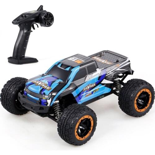 Linxtech 16889A 1/16 RC Car 45km/h Brushless Motor 4WD RC Race Truck Car Big Foot Off Road Car Toy for Adult Kids