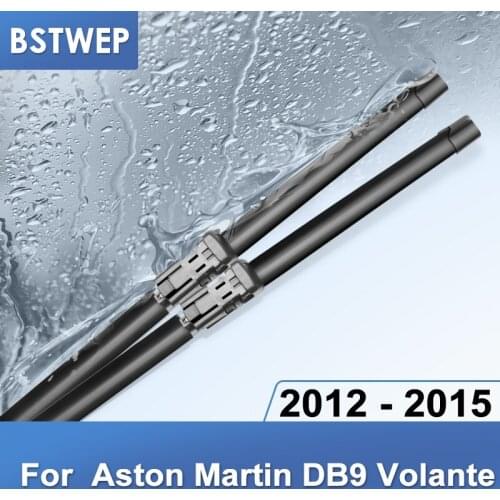 BSTWEP Wiper Blades for Aston Martin DB9 Volante Fit Push Button Arms 2012 2013 2014 2015