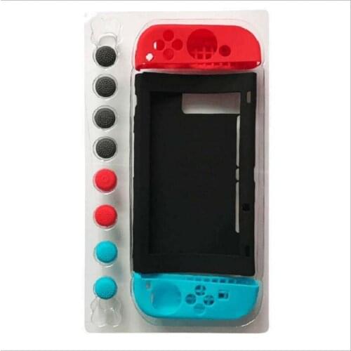 11 in1 Silicon Protective Case Thumb Grpis Rubber Protect Skin Cover for Nintendo Switch Controller for Nintendo NX NS Gamepad