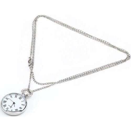 High Quality Full Metal Alchemist Silver Watch Pendant Quartz Round Pocket Watches Antique Style Stylish Pretty Gift HOT SALE