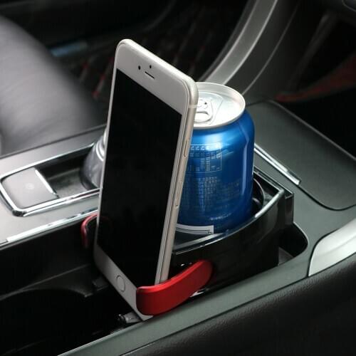 2 in 1 Car Cup Drink Bottle Holder Mobile Phone Holder Air Vent Outlet Water Bottle Phone Stand Drink Cup Holders Car Supplies