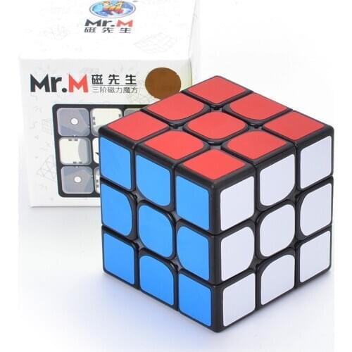 2020 Shengshou Mr.M v2 3x3x3 Magnetic Magic Cube 3*3 Speed Magnet SS Mr M 3M Puzzle Cubo Magico Educational Toys