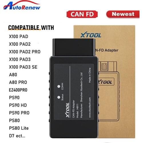 XTOOL CAN FD Adapter Diagnose ECU Systems Of Cars Meeting With CANFD Protocols For XTOOLs Tablets Series Products Free Shipping