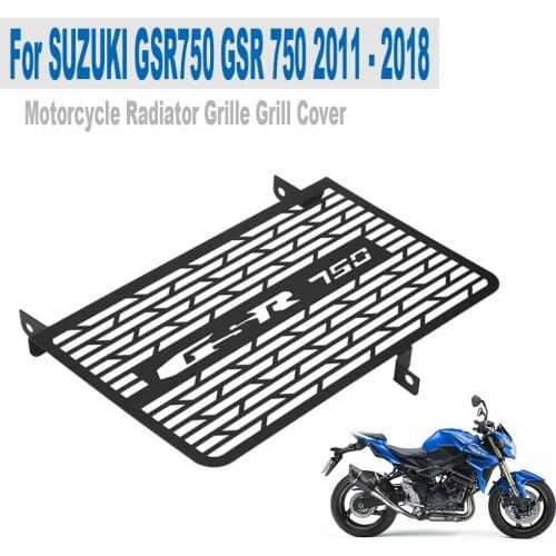 For SUZUKI GSR750 GSR 750 2011 - 2018 Motorcycle Accessories Aluminum Radiator Grille Guard Protector Grill Cover Protection