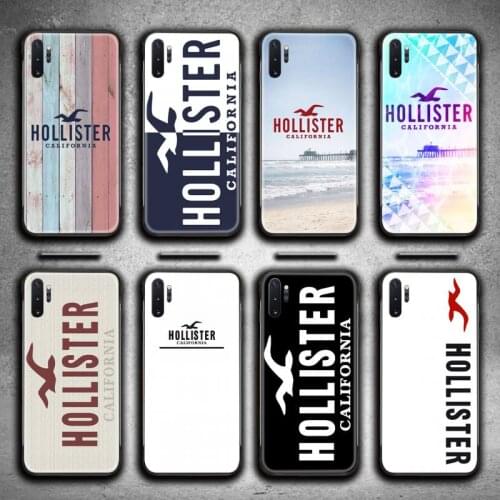 Fashion Clothing Brand HOLLISTER Phone Case For Samsung Galaxy Note20 ultra 7 8 9 10 Plus lite M51 M21 M31 J8 Plus 2018 Prime