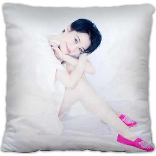 Flowers and Boys 2 Xu Qing Pillowcase Star Photo Poster Cushion Cover Souvenir Throw Pillow Cover Cojines Decorativos Para Sofa