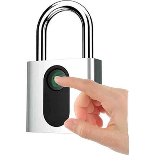 Smart Electronic Lock Fingerprint Door Lock IP65 for Cabinet/Backpack/Cargo/Bike/Luggage