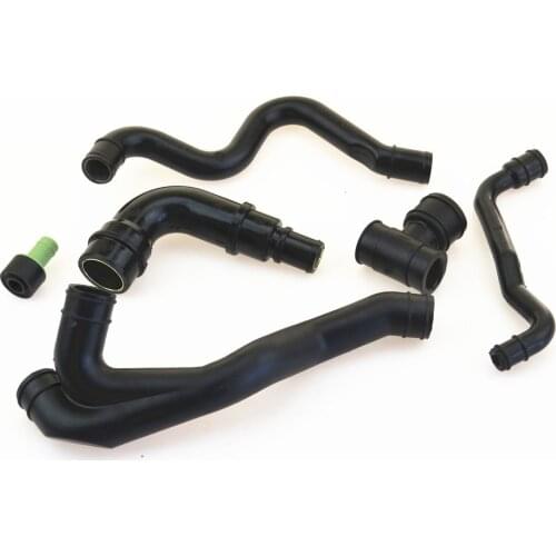 FHAWKEYEQ 6 Pcs Car Crankcase ventilation Vent Pipe Exhaust Hose For VW Jetta 035 103 245 G 06A 103 221 AH 06A103247 06A103213AF