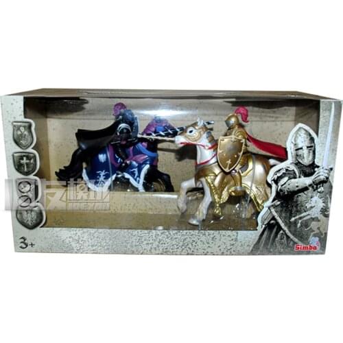 Simba Scale 1/18 3.75-inches Ancient Soldier European Medieval Knight Gladiator Series Boxed Action Figure Model Ornaments