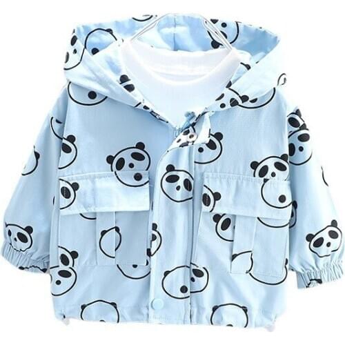New Spring Autumn Children Fashion Clothes Baby Boys Girls Hooded T Shirt Kids Infant Cotton Clothing Toddler Cartoon Hoodies