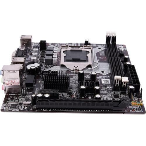H81 LGA 1150 Motherboard Socket LGA1150 Micro-ATX Desktop image USB2.0 SATA2.0 Dual Channel 32GB DDR3 1600 for Intel