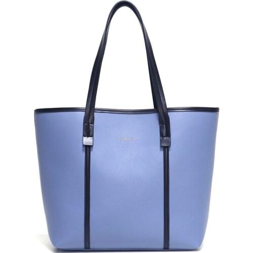 Fashion Solid Color Womens Elegant Handbag PU Leather Luxury Shoulder Messenger Bag Large Capacity Tote Bag