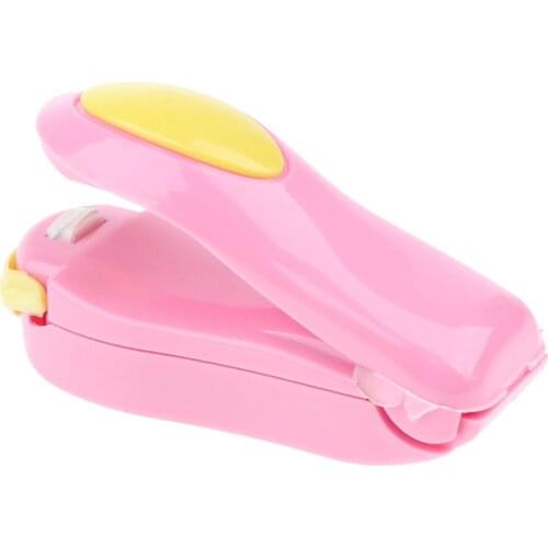 Durable Portable Mini Bath Salt Mold Heat Sealer Sealing Machine For Bath Ball Shrink Wrap Bag Pouch Pink Handmade Soap Mold