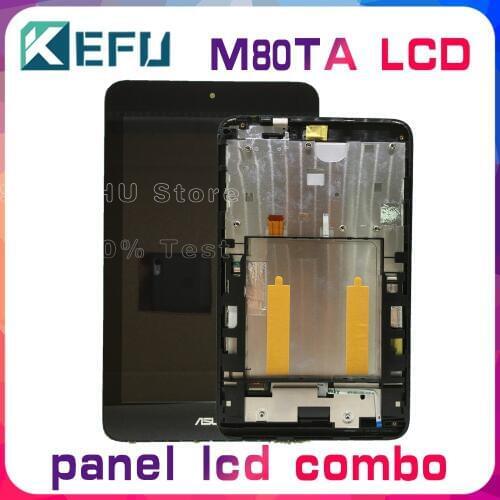KEFU For ASUS VivoTab Note 8 M80TA M80T LCD TOUCH Screen display + Touch Digitizer Screen Assembly with frame