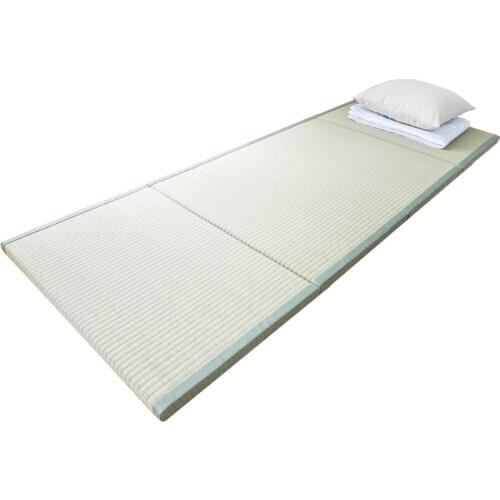 Folding Japanese traditional tatami mattress rectangular large folding floor mat yoga sleeping tatami mat floor