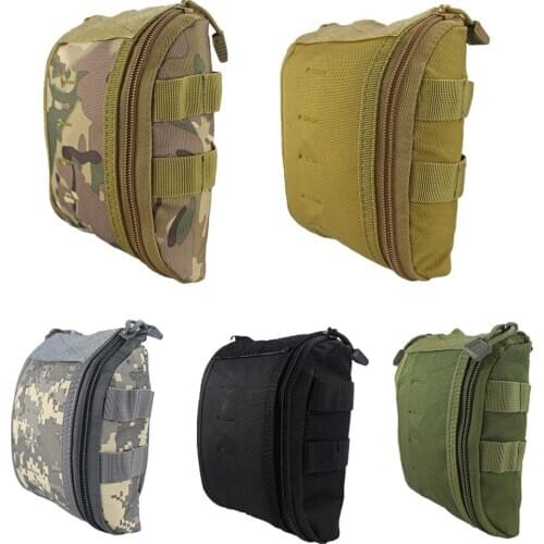 Molle Tactical First Aid Utility Medical Accessory Nylon Bag Waist Pack Survival Modular Medic Pouch Cordura Pouch