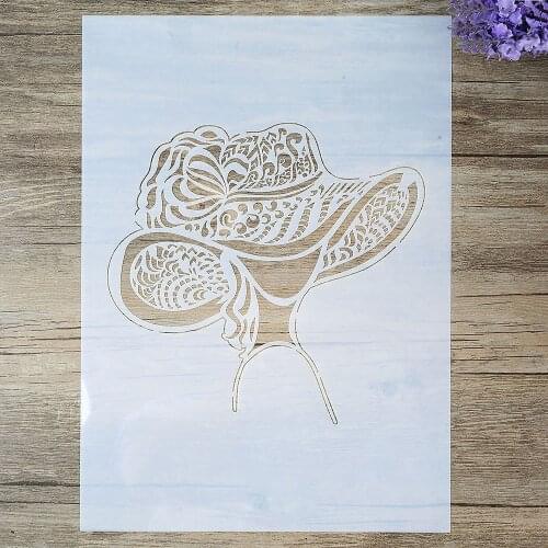 A4 A3 A2 Size DIY Craft Layering Stencil For Wall Painting Scrapbooking Stamping Stamp Album Decorative Embossing Paper Card