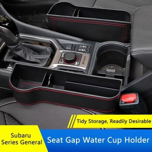 TAJIAN Car Interior Modification Seat Cup Storage Box Water Gap Holder Not Take Up Space For Subaru Forester XV Outback