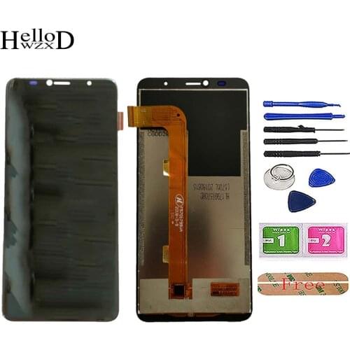 5.72" Phone LCD For LEAGOO M9 Pro LCD Display And Touch Screen Digitizer Panel Sensor Panel Front Glass Assembly Repair Tools