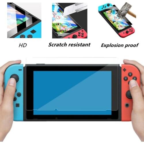 1/2PCS HD Screen Protector Tempered Glass Protectors Film For Nintendo Switch Console Accessories Glass membrane For Switch Lite