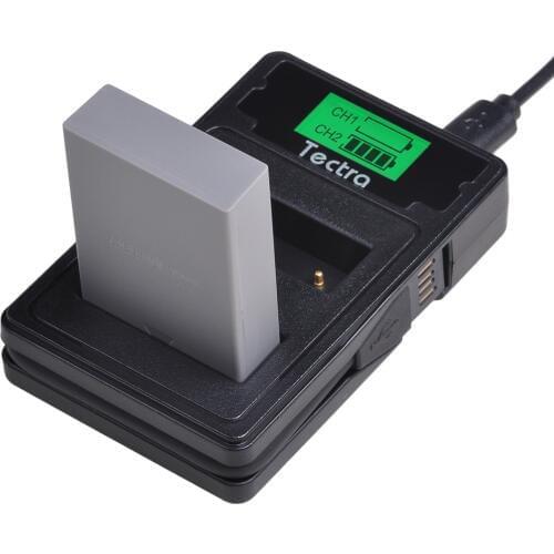 2pc 2000mAh PS-BLS5 BLS-5 BLS5 BLS-50 BLS50 Battery+LCD Dual Charger with Type C port for Olympus PEN E-PL2,E-PL5,E-PL6,E-PL7