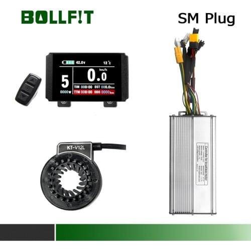 48V 30A Controller For 1000W Motor LCD8 Display Meter PAS Set E-bike Conversion Kit Hall Sensor