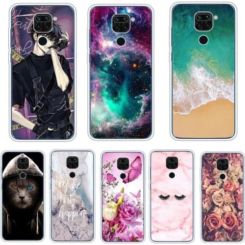 Case For Redmi Note 9 Case For Xiaomi Redmi Note 9 Case Silicone TPU Bumper Redmi Note 9 Back Cover on Redmi Note 9shell