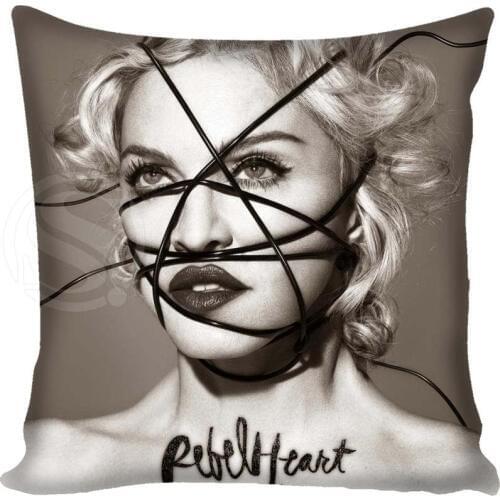 Custom Pillow Case madonna Square Pillowcases zipper 35x35cm 40x40cm 45x45cm 60x60cm two sides Custom your image