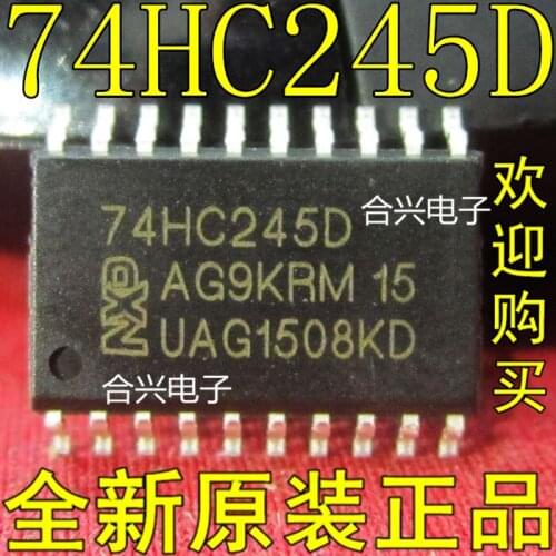 20 pçs/lote 74hc245 74hc245d chip digital logic chip is really new, original direct shot