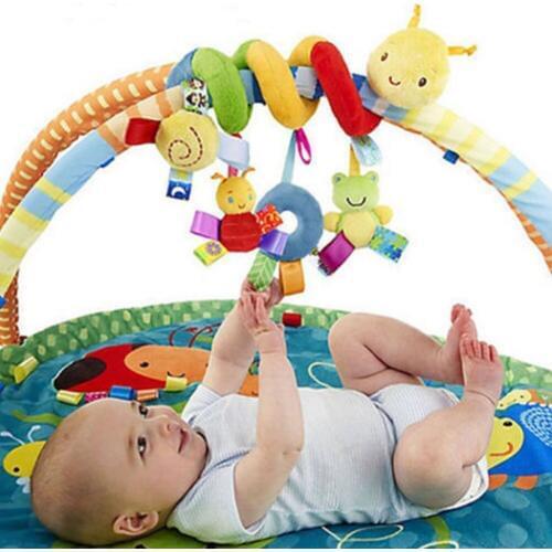 Kid Soothe Emotion Ringing Bed Crib Cot Music Toy RFID Blocking Lifelike Cute Mobile Crib Gifts