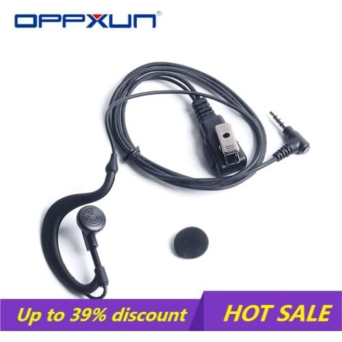 OPPXUN Two Way Radio Accessory Headset For Yaesu Ham Radio VX110 VX150 VX160 VX180 VX1R VX2R VX3R VX5R VX300 VX400 VX200