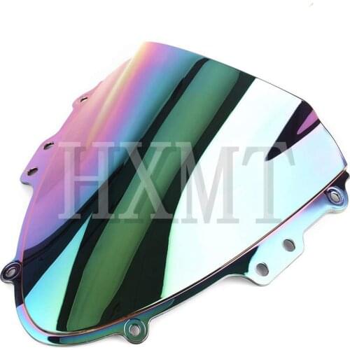 Freeshipping For Suzuki GSXR 600 750 R gsxr 600 750 r K4 2004 2005 k4 04 05 White Windshield WindScreen Double Bubble