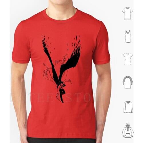 Angel T Shirt Print Cotton Cas Cass Castiel Spn Supernatural Angel Fallen Angel Misha Collins Misha