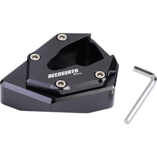 Motorcycle Applicable Modified Side Support Pad Scooter, Heightening and Enlarging Small Tripod for Zontes 310m