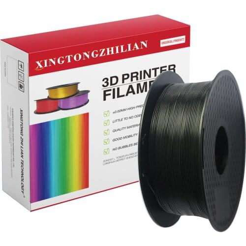 3D Printer Filament PLA 1.75mm, Dimensional Accuracy +/- 0.02mm, 1kg 1 Reel