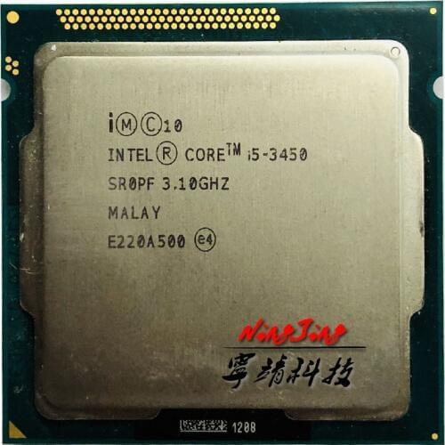 Intel Core i5-3450 i5 3450 3.1 GHz Quad-Core CPU Processor 6M 77W LGA 1155
