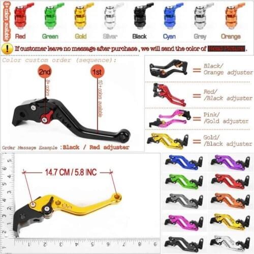 CNC Adjustable Clutch Brake Levers Set Aluminum Short/Long For MV Agusta Brutale 920 2011-2012 Motorcycle