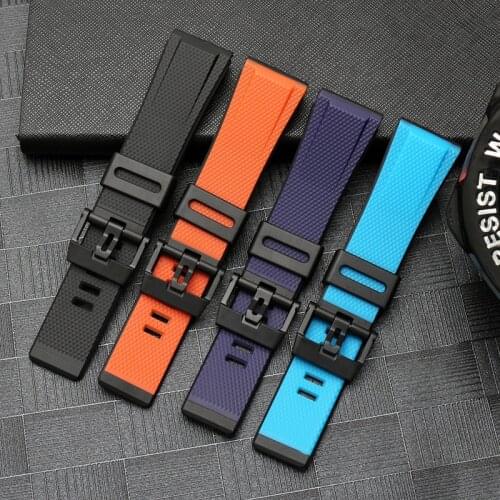 SIKAI Original quality rubber Watchband With Case For Casio GA100 GA-110 GD120 Silicone Mens Waterproof Watch Strap With Shell