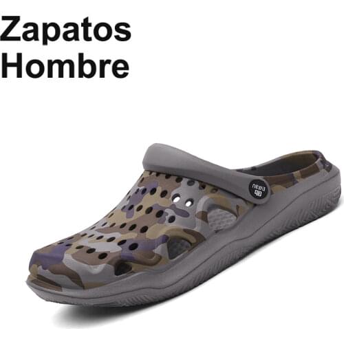 2021 Summer Outdoor Mens Clogs Breathable Beach Sandals Man Garden EVA Clogs for Women Ladies Slides Female Slippers Casual