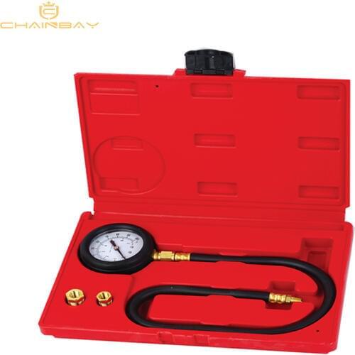 TU-12 Engine Oil Pressure Tester Pressure Gauge Test Tool Kit Auto Car Pressure Tester Automotive Diagnostic Tool