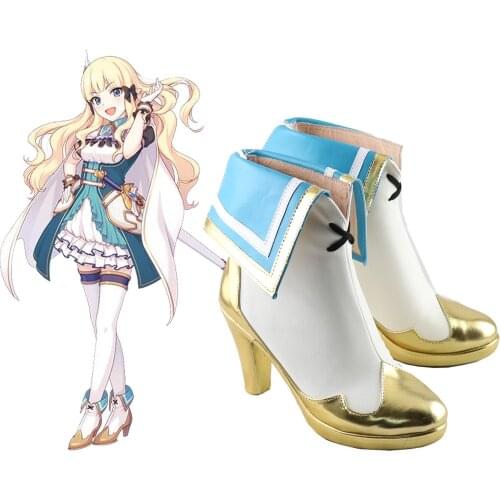 Unisex Anime Cos Princess Connect! Re:Dive Sasaki Saren Cosplay Costumes Boots Custom Made