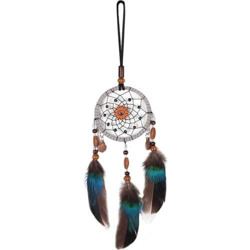 Vintage Dream Catcher Car Rear View Mirror Hanging Pendant Home Decorations