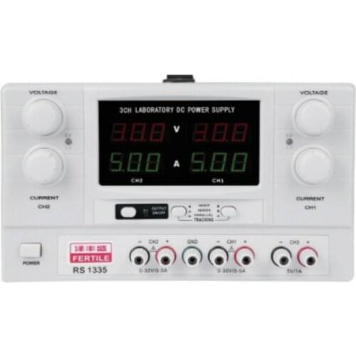 RS1335/RS1333/RS1332 Three-channel 3CH High precision DC stabilized power supply Power Supply 30V,5A/3A/2A,3-digit display