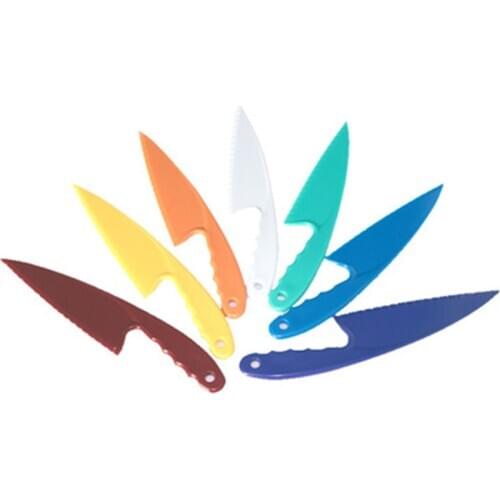 1Pcs Kitchen Cooking Gadgets Food Grade PP Pizza Cutter Knife Dough Cake Knife Cutting Utensils For DIY Baking Tools