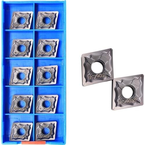 10pcs CNMG120408 HA PC9030 External Carbide Parts Rotary Tool Insert for Turning Steel for MCLNR / MCKNR Tool Holders