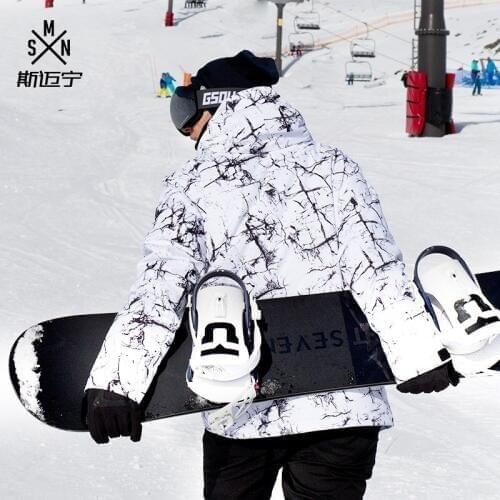 2019 Men Ski Suit Windproof Waterproof Breathable Super Warm Skiing Jacket Pant Snowboard Clothing Trouser Male Outdoor Sport