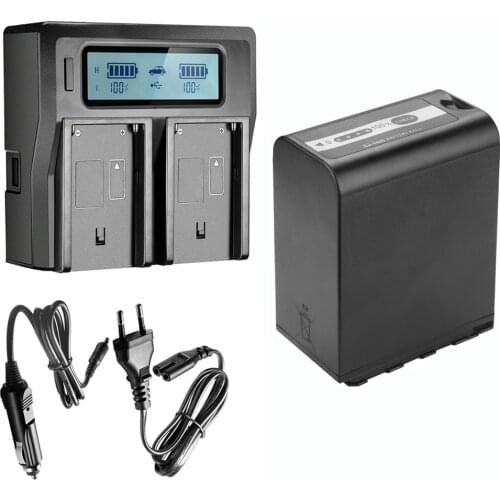 7.2V 12400mAh VW-VBD98 battery with LED power indicator For Panasonic AJ-PX280 PX285MC AG-HPX265MC HPX260MC PX270 PX298 MDH2