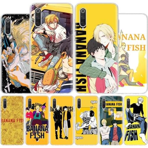 Banana Fish Anime Cover Phone Case For Xiaomi Redmi Note 10 9 9S 8T 8 7 6 5 9A 6A 7A 8A 9C K20 S2 Pro Luxury Soft Coque