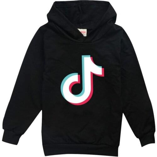 Childrens Spring and Autumn Long Sleeve Hoodie Tik Tok Girls Home Sweatshirt Boys Casual Fashion Sweatshirt kids clothes